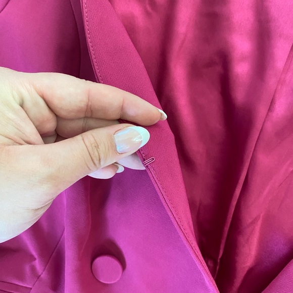 NWT Kallie Dress from City Chic in a Size 18 in Pop Pink - Picture 7 of 13